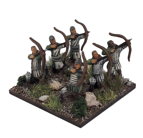 Joan of Arc + terrain Heroes system x Warmaster Ancients = ? Archer Gallois Joan of Arc - 600
